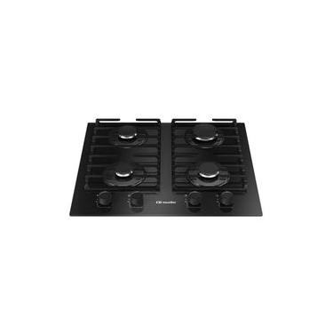 Imagem de Cooktop Mueller 4 Bocas Vidro Preto Com Grade Dupla Bivolt MCG4BM