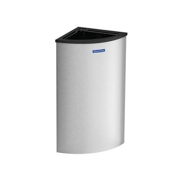 Imagem de Lixeira Tramontina Abruzzo em Aço Inox Scotch Brite 110 Litros