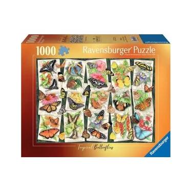 Imagem de Puzzle 1000 Peças Mosaico de Borboletas Ravensburger 12001084