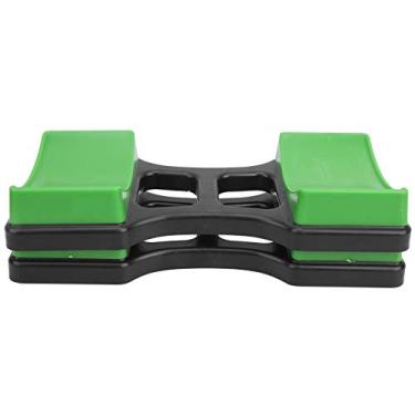 Imagem de SIWOTED 1Pair Home Haltere Frame Stand Prevent Rolling Dumbbell Rack Holder 100KG Rolamento L