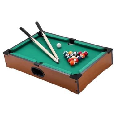 Imagem de Generic Conjunto de mesa de bilhar infantil, mini conjunto de mesa de bilhar, brinquedo para jogos de lazer em casa, jogo de bilhar de mesa.