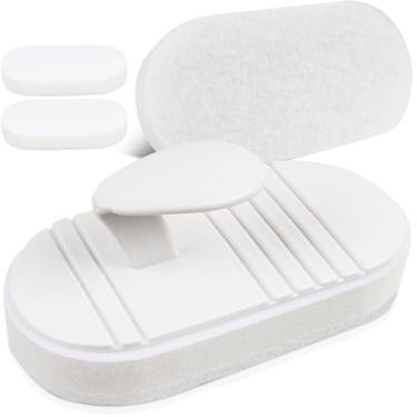 Imagem de TidyMister Almofada de limpeza para banheira de hidromassagem e spa – Almofadas de limpeza portáteis flexíveis que não arranham para azulejos de piscina e limpeza de superfícies, design substituível