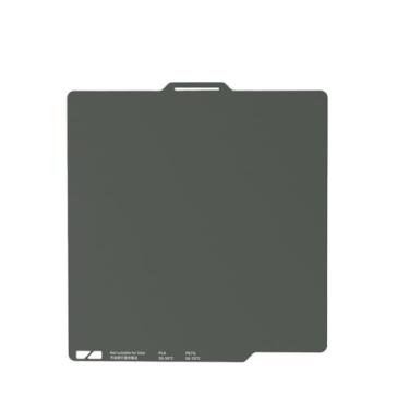 Imagem de Placa fria compatível com impressoras 3D Bambu Lab X1/P1/A1/H2D, com forte adesão e resistência a altas e baixas temperaturas. Ideal para peças de impressoras 3D.(257x257mm)