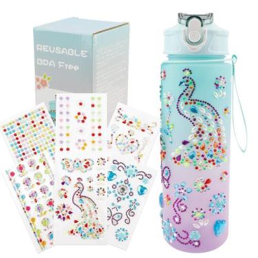 Imagem de Kit de decoração de garrafas de água Nudoraw para meninas de 5 a 10 an