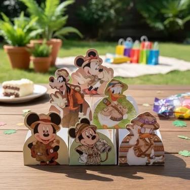 Imagem de Forminhas para Doces Tema Safari do Mickey — Decoração de Festa Infantil, Lembrancinha, Mesa de Doces Personalizada — Kit com 50 unidades