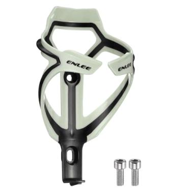 Imagem de HARFINGTON Suporte de garrafa de água de bicicleta Gaiolas leves para garrafa de bicicleta Suporte de copo de ciclismo para cascalho de estrada MTB, cinza claro