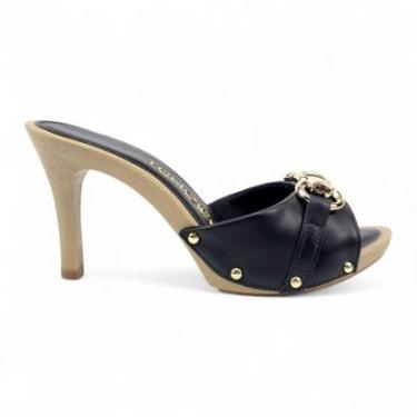 Imagem de Tamanco Tchocco Salto Alto Detalhe Corrente-Masculino