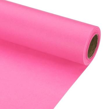 Imagem de Generic Papel de embrulho, 30,5 cm x 762 cm (25') 70 GSM rolo de papel artesanal papel de embalagem Kraft para cartaz quadro de avisos, embrulho de presente, rosa