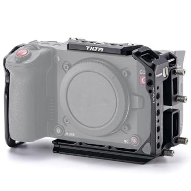 Imagem de Tilta Suporte completo para câmera compatível com Canon C50 | 3/20.3 cm-16 e 1/10.2 cm-20 suportes de acessórios com pontos de localização | Placa superior destacável para suporte de alça XLR | Opções