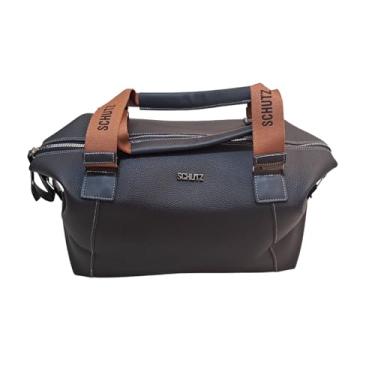 Imagem de Bolsa Bau Preta Lindissima Forrada com Alça Escrita Baú Couro 'replica"