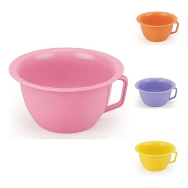 Imagem de Pinico Urinol Infantil 1,2 L Coloridos Plasnorthon Feminino