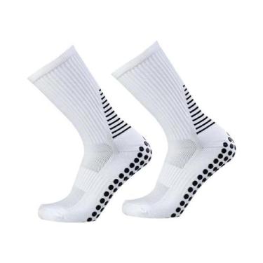 Imagem de Meias De Futebol De Silicone Antiderrapantes Masculinas E Femininas Pa