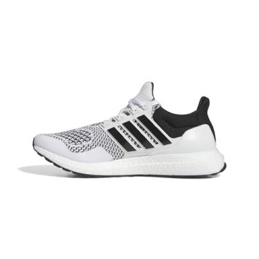 Imagem de adidas Ultraboost 1.0 Tênis masculino, Branco/preto/ferro metálico, 46