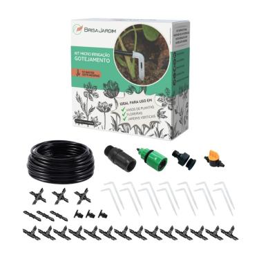 Imagem de Kit Para Micro Irrigação Gotejamento Kig14 - Brisa Jardim