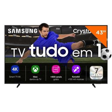 Imagem de Smart TV 43 Polegadas Samsung Crystal UHD 4K - UN43U8100 2025