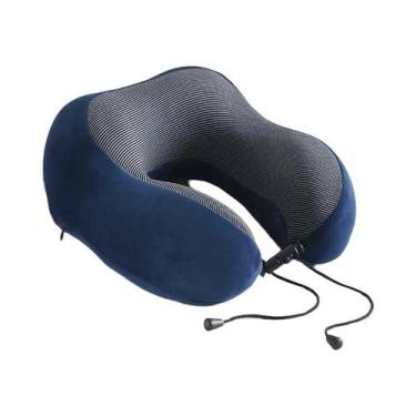 Imagem de Almofada De Viagem Ergonômica Ajustável Em Espuma De Memória Em Format