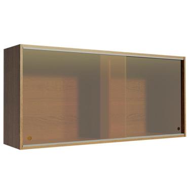 Imagem de Armário Aéreo Emilly 2 Portas de Correr de Vidro Madesa