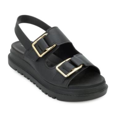 Imagem de Sandália Plataforma Modare MD25-72001, Preto, 36