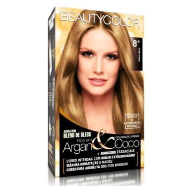 Imagem de Kit Coloração Louro Claro 8.0 - Beauty Color