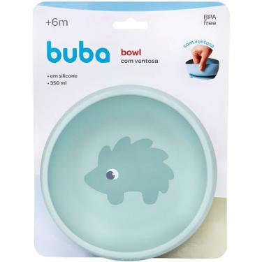 Imagem de Bowl Em Silicone Com Ventosa Verde Porco Espinho 20895 - Buba