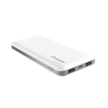 Imagem de Power Bank Carregador Portátil Energizer 18W - Quick Charge - 10000 mAh - USB - Branco - UE10025QC