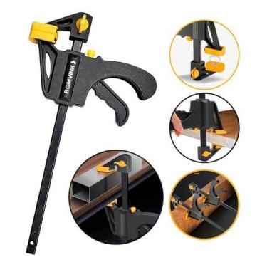 Imagem de Grampo de Aperto Rápido 10 Sargento para Marcenaria em Ferro - Nilo-im