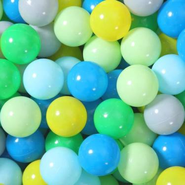 Imagem de 100 Pelotas de Plástico para Piscina de Bolas Heopeis para Niños Verde