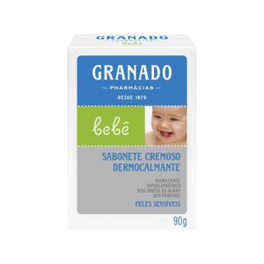 Imagem de Sabonete Granado Bebê Dermocalmante Cremoso em Barra com 90g, 1, 90g
