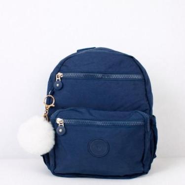 Imagem de Mochila Mini Feminina Pequena Nylon Impermeável Casual Compacta Escola