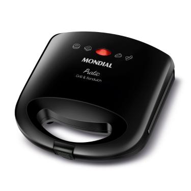Imagem de Sanduicheira Pratic Grill Mondial Sn-01 Sanduicheira Sn-01 220v-60hz