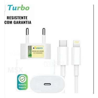 Imagem de Carregador Usb C Lightning Fonte 20W Ultra Rapido Compatível Modelo iP