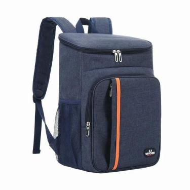 Imagem de Mochila Térmica Bag Freezer Cooler Gelo Bolsa Bebidas Anti Vazamento P
