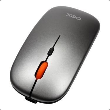 Imagem de Mouse Dual Mode Oex Wireless Sem fio Cinza