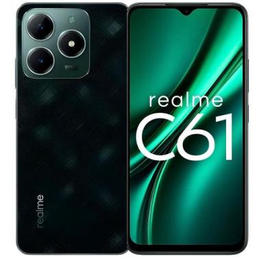 Imagem de Smartphone Realme C61 NFC 256GB  128GB 12GB Ramboost 50MP Câmera Dupla