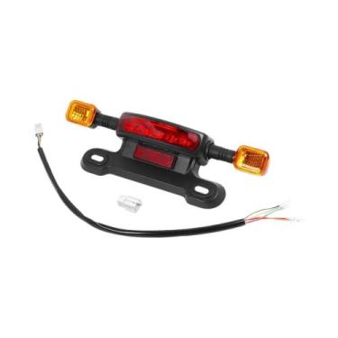 Imagem de Lanterna Traseira LED 48/60/12V Para Scooter Elétrico 3 Em 1: Freio, L