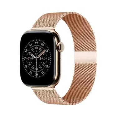 Imagem de Pulseira Milanese Loop Para Apple Watch S11 10 42mm 46mm, Compatível C
