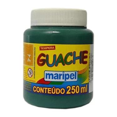 Imagem de Tinta Guache 250ml Verde Escuro Maripel