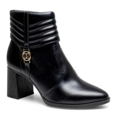 Imagem de Bota Dakota Feminina Cano Curto Salto Bloco Médio D2161-Feminino