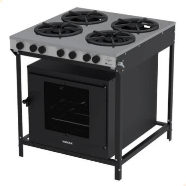 Imagem de Fogão Industrial Venax Gás 4 Bocas Mesa Em Inox Ffi 430-2 Gourmet 1641