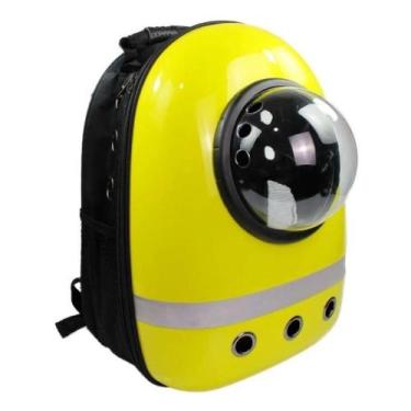 Imagem de Mochila Bolsa Pet Cápsula Astronauta Passeio Gato e Cachorro - N/A, Am