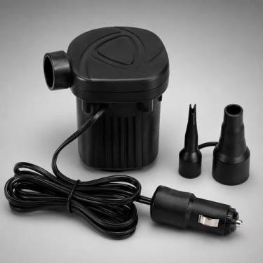 Imagem de Bomba de Ar Elétrica 12V para Infláveis com Função Inflar e Desinflar 