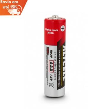 Imagem de Pilha AAA Alfacell Original Pilha 1.5V