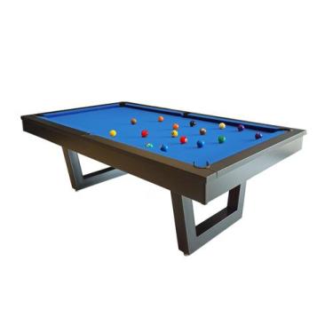 Imagem de Mesa de Sinuca/Bilhar - 2,20x1,20 - Nelson Bilhares, Azul royal