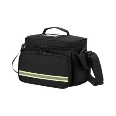 Imagem de Bolsa De Medicamentos De Emergência Impermeável De Dupla Camada Com Zí