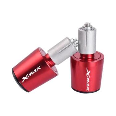 Imagem de Ponteiras De Guidão YAMAHA X MAX 250 300 400 Com Contrapeso E Tampa - 