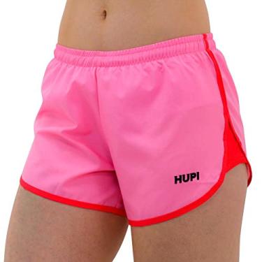Imagem de Shorts Hupi Donna Rosa Claro Feminino Beach Tennis e Corrida, Cor: Rosa, Tamanho: Gg
