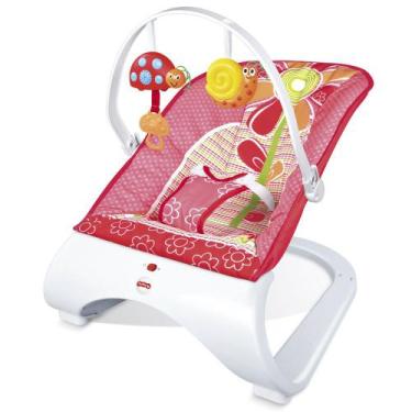 Imagem de Cadeira Cadeirinha Bebê Descanso Vibratória Musical Menina - Importway
