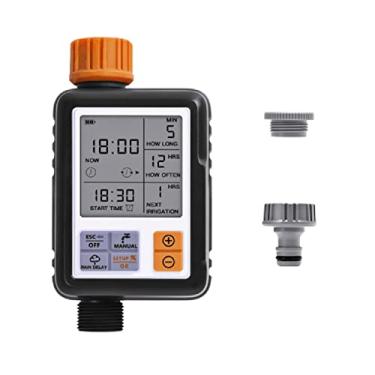 Imagem de Tingpai Temporizador de Rega Automático Irrigação igente em Tela G nde Temporização de Rega Automática Micro Pulverização em Vaso Rega Preguiçosa Máquina Mágica Temporizador Aspersor