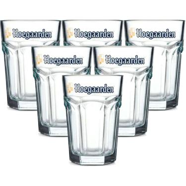 Imagem de Jogo Com 4 Copos Para Shot Tequila ou Cachaça Hoegaarden 150ml Feito em Vidro - Ambev