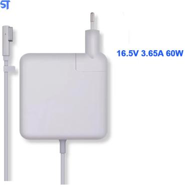 Imagem de Fonte Notebook BringIT Compativel Com Apple Macbook Pro - 16.5V 3.65A 60W - Magsafe L